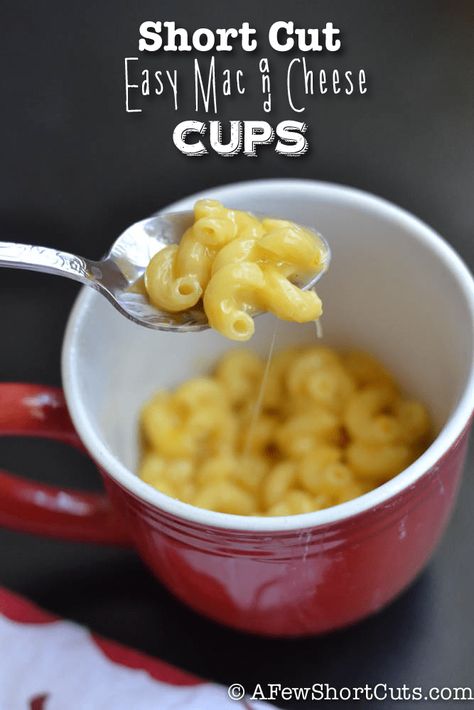 Macorina And Cheese, Mc N Cheese, Mac And Cheese Mug, Mac And Cheese Microwave, Chicken Shells, Easy Mac And Cheese Recipe, Easy Mac N Cheese Recipe, Non Processed Foods, Mac And Cheese Cups