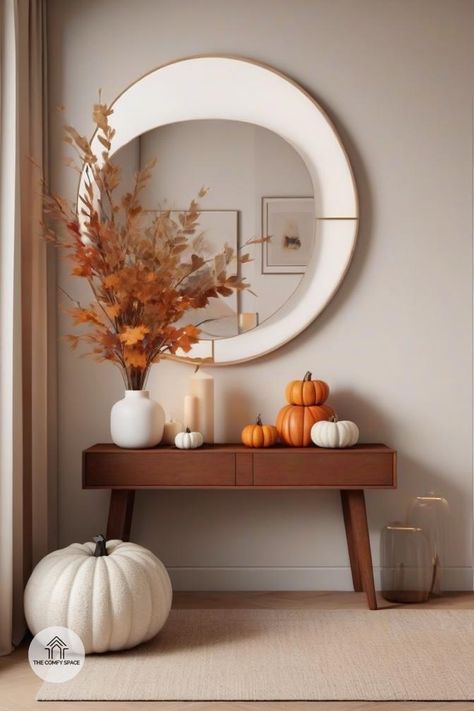 Less is more! Explore minimalist fall entryway decor ideas that are chic and inviting.#MinimalistDecor #FallEntryway #ChicHome #AutumnStyle #HomeDecor Entryway Ideas Fall, Fall Entryway Decor, Entryway Decor Ideas, Fall Entryway, Entryway Ideas, Chic Home, Less Is More, Minimalist Decor, Cozy Fall