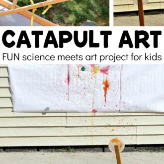 Yes, you can use a catapult to explore process art with the kids! Catapult painting is a fun outdoor art project for kids of all ages. Click on the Fun-A-Day.com for more information about catapult art. Catapult Painting, Kids Catapult, Lesson Plan Ideas, Classroom Lesson Plans, Art Project For Kids, Preschool Teachers, Project For Kids, Art Activities For Kids, Process Art