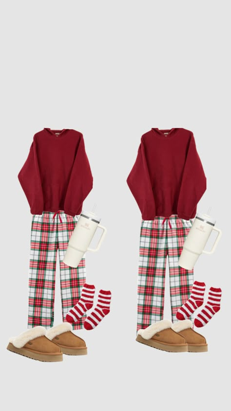 Sleepover Outfit, Christmas Pj Pants, Pajamas Aesthetic, Xmas Pjs, Christmas Dreaming, Cute Christmas Outfits, Christmas Pj, Cosy Christmas, Aesthetic Winter