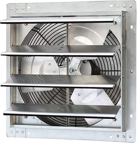 Attic Exhaust Fan, Shutter Wall, Fan Vent, Wall Mounted Fan, Kitchen Exhaust, Vent Fan, Attic Fan, Exhaust Fans, Ventilation Fans