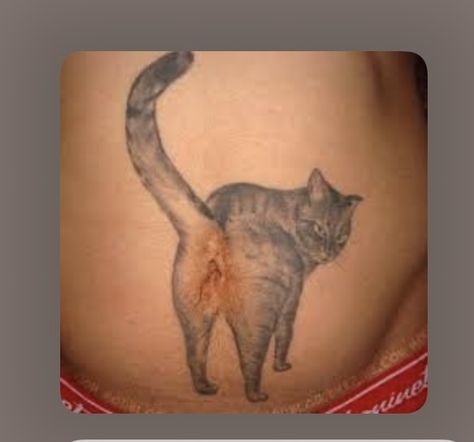 Navel Tattoo, Misspelled Tattoos, Belly Button Tattoos, Belly Button Tattoo, Pet Tattoos, Button Tattoo, Kitty Tattoos, See Tattoo, Best Tattoo Ever