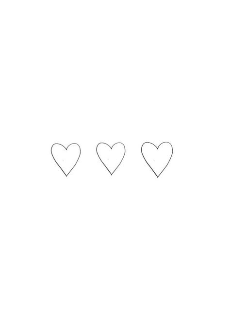 Three hearts in a row #hearts#3#three#screensaver#wallpaper #black #white Iphone Screensaver, Iphone Wallpaper Quotes Inspirational, Plain Wallpaper Iphone, Wallpaper Black And White, White Ink Tattoo, Simple Style Outfits, Heart Tattoo Designs, Screen Background, Heart Drawing