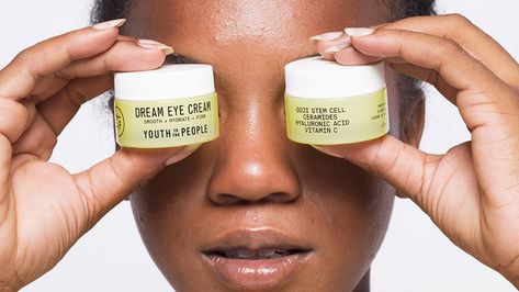 Youth to the People Makes One of the Best Under Eye Creams | Real Simple Best Drugstore Eye Cream, Drugstore Eye Cream, Best Under Eye Cream, Prickly Pear Oil, Youth To The People, Hydrating Eye Cream, Night Time Skin Care Routine, Nighttime Skincare, Plant Based Skincare