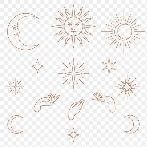 Celestial Background Desktop, Celestial Icons, Astrology Png, Png Sun, Astrology Magic, Sun Png, Png Rose, Aesthetic Sun, Gold Png