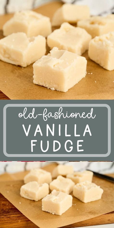 Vanilla Walnut Fudge, Fudge Recipes Vanilla, Vanilla Fudge Recipe Condensed Milk, Vanilla Fudge Condensed Milk, Milk Fudge Recipes, Amish Fudge, Vanilla Fudge Recipe, Vanilla Fudge Recipes, Homemade Fudge Recipes