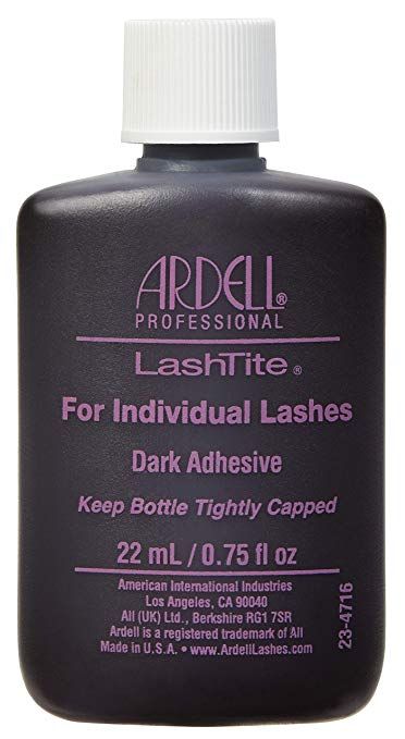 Ardell Lashtite Adhesive, Dark, 0.75 fl.oz. Bottle Festival Make Up, Hair Glue, Red Carpet Manicure, Ardell Lashes, Faux Lashes, Brush Cleanser, Strip Eyelashes, Individual Eyelashes, Lash Adhesive