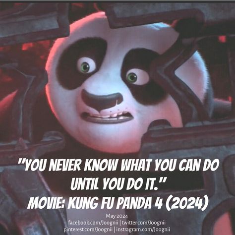 Movie Quotes: Kung Fu Panda 4. #motivation #effort Quotes Kung Fu Panda, Kung Fu Panda Quotes, Panda Quotes, Full Skirt And Top, Adulting 101, Peace Poster, Movies Quotes, New Photos Hd, Cute Tumblr Wallpaper