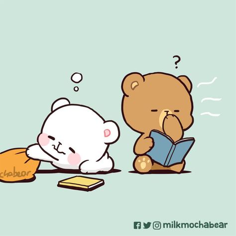 Milk - Mocha Milk Mocha Bear, Milk Mocha, Mocha Bear, Cute Hug, Relationship Comics, Emoji Love, Milk & Mocha, Cute Bear Drawings, Cartoons Love