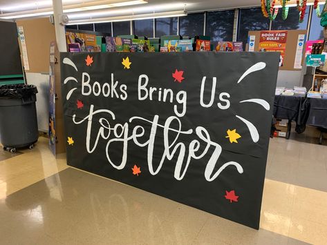 Book Fair Photo Booth, School Book Fair Decorations, Book Fair Poster Ideas, Book Fair Decoration, Scholastic Book Fair Themes, Book Fair Decoration Ideas, Book Fair Decorations, Book Fair Themes, Book Fair Ideas Display