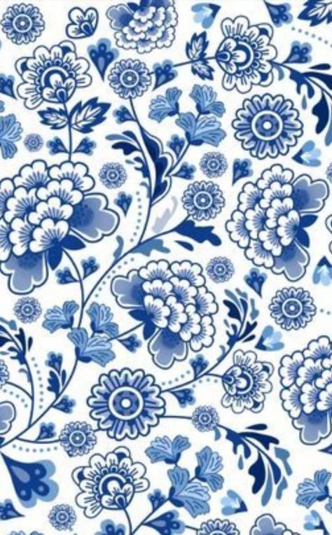 Blue Porcelain Pattern, Chinese Porcelain Pattern, Decoupage Paper Printable, Blue Blanc, Paper Screen, Porcelain Print, Blue Flower Print, Blue Patterns, Blue Drawings