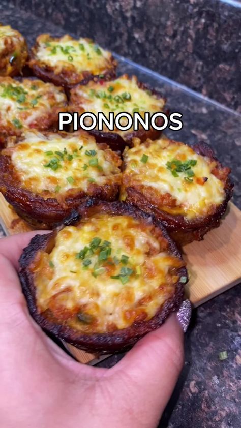 ⭐️⭐️⭐️⭐️⭐️ and 👍🏽👍🏽- grab and go appetizer #fy#foryou#easyrecipe#piononos#appetizer#foodtiktok#foodie#receta#tiktokfood#4u#foodblogger Cheese Board Party, Banana Cupcake, Sweet Plantains, Plantain Recipes, Boricua Recipes, Latin Recipes, Puerto Rican Recipes, Latin Food, Caribbean Recipes