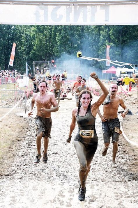 awesome #mudrun picture @Rania Marcella @Hudson Horizons 20s Bucket List, Spartan Run, Muddy Princess, Vision Board Fitness, Running Pics, Mud Race, Tempo Music, Race For Life, Obstacle Course Races