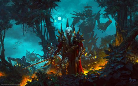 Vampire Coast-Total War: Warhammer II by Bayard Wu Vampire Coast, Total Warhammer, Wallpapers Pc, Tomb Kings, Fantasy Battle, Warhammer Art, Pc Games, 4k Wallpaper, Warhammer Fantasy