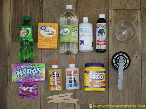 How to Make a DIY Science Kit Birthday Gift | Inspiration Laboratories Diy Science Kits For Kids, Diy Potion Kit For Kids, Diy Potion Kit, Kids Potions Making, How To Make Potions, Chemistry Kit, Make Your Own Clay, Science Kits For Kids, Diy Science Experiments