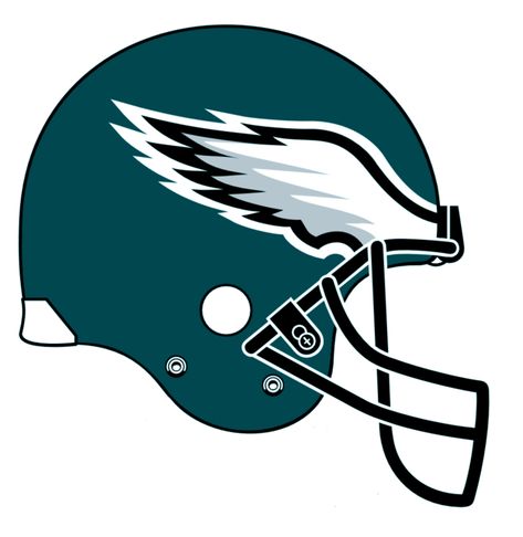 Eagles Helmet Logo, Philadelphia Eagles Art, Sports Printables, Philadelphia Eagles Helmet, Eagles Helmet, Nfl Helmets, Nfl Logos, Nfl Uniforms, Nfl Football Helmets