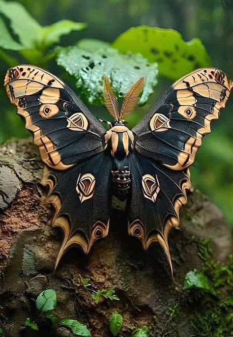 Moth Pictures, Fantasy Creatures Mythology, Cool Insects, Beautiful Butterfly Pictures, Beautiful Butterfly Photography, Prom Eye Makeup, Butterfly Species, Moth Art, Beautiful Butterflies Art