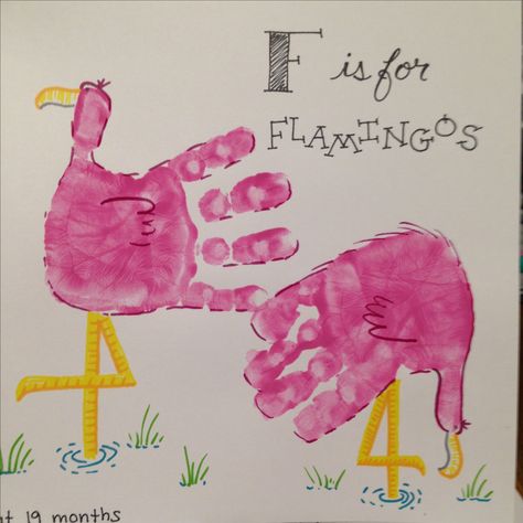 F is for Flamingos Handprints F Is For Flamingo Handprint, D Is For Handprint Craft, E Is For Handprint Craft, F For Flamingo Craft, Hand Print Flamingo Handprint Art, F Is For Flamingo Craft, F Is For Handprint Craft, F Handprint Craft, Letter F Art For Toddlers