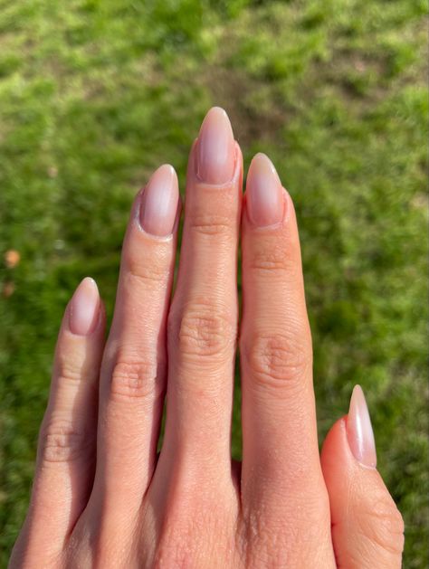 Aura Nails Nude Base, Natural Aura Nails, Soft Aura Nails, Neutral Aura Nails, Nude Aura Nails, White Aura Nails, Engagement Nails, White Aura, Nail Appointment