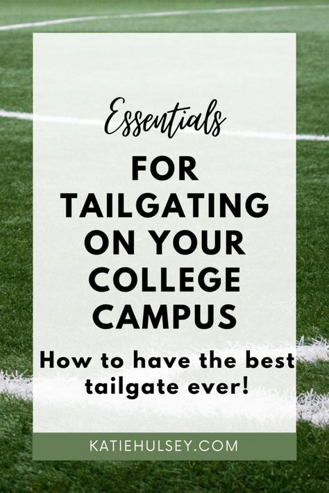 Tailgating is the name of the game in the south on Saturdays. The traditions of college football span generations in the south. I mean, these Saturdays are a full on EVENT. I went to college at a national championship football school so I definitely learned a thing or two about how to throw the best Tailgate Dips, Ladder Golf, College Football Tailgate, Tailgate Essentials, Football Tailgate, College Campus, School Football, National Championship, College Life