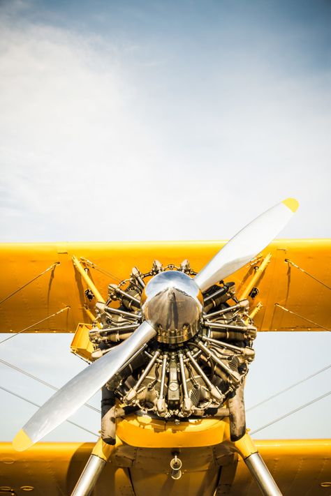 Vintage Crop Dusters – Garden & Gun Grass Airstrip, Boeing Stearman, Crop Duster, Yellow Peril, Camper Boat, Engine Design, Radial Engine, Midnight Rider, Mile High Club