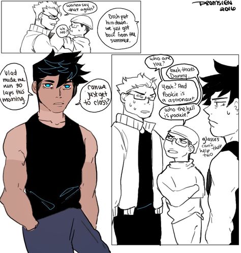 Just look at this 😍😍😍 Danny Phantom Dc, Trans Danny Phantom X Dash, Danny Phantom Trans Comic, Danny Phantom Trans, Dash X Danny Fanart, Trans Danny Phantom, Danny Phantom X Dash Comic, Danny Phantom Vlad, Danny Phantom Funny