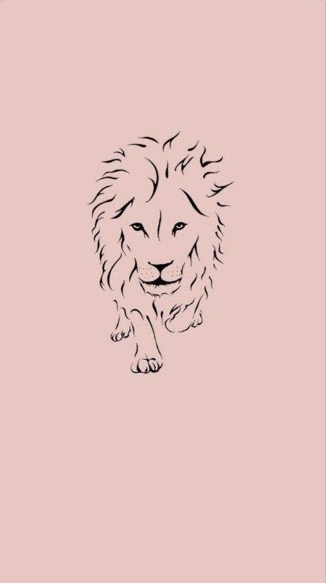 Small Simple Lion Tattoo, Outline Lion Tattoo, Dainty Lion Tattoo For Women, Lion Tatoos Woman, Simple Lion Tattoo For Women, Lion Simple Tattoo, Small Lioness Tattoo For Women, Tattoo Ideas Female Lion, Feminine Lion Tattoo For Women