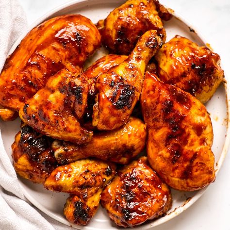 Balsamic Chicken Marinades, Oven Bbq Chicken, Pork Tenderloin Marinade, Best Bbq Chicken, Bbq Chicken Recipe, Grilled Bbq Chicken, Chicken Bbq, Bbq Chicken Recipes, Balsamic Chicken