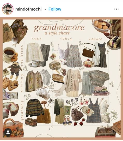 Grandmacore Aesthetic Outfit, Grandmacore Outfit, Grandma Aesthetic Outfit, Cottage Core Aesthetic Outfit, Grandma Core Aesthetic, Grandmacore Aesthetic, Grandma Vibes, Grandma Aesthetic, Aesthetic Outfits Vintage