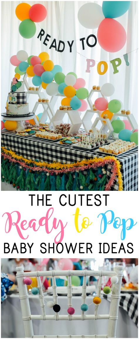 Pop Baby Shower Ideas, Work Baby Showers, Baby Shower Themes Neutral, Baby Shower Host, Babyshower Party, Pop Baby Showers, Trendy Baby Shower Ideas, Baby Shower Brunch, Baby Shower Invitaciones