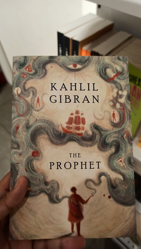 The Prophet Kahlil Gibran Book, Khalil Gibran The Prophet, The Prophet Kahlil Gibran, Best Islamic Books, Book Wishlist, Book Cover Design Inspiration, Dream Library, Khalil Gibran, Islamic Books