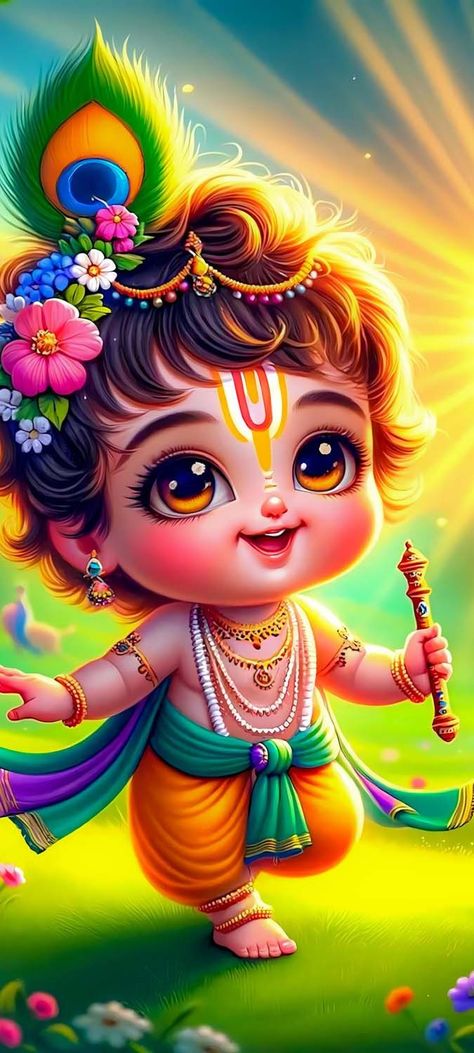 Cute little Krishna iPhone Wallpaper Krishna Iphone Wallpaper, Cute Phone Wallpapers, Little Kanha Ji Images, Krishna Drawing, Childhood Pictures, Happy Navratri Images, Easy Love Drawings, Little Krishna, Baby Krishna