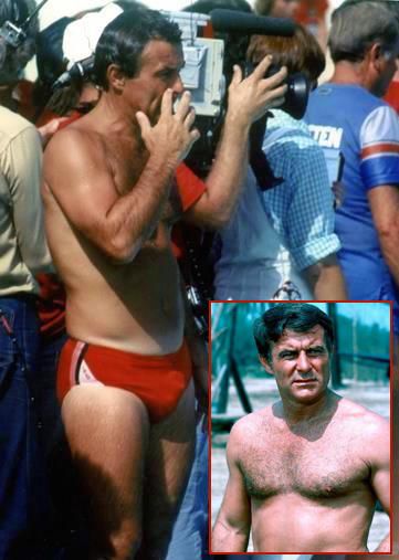 Poseidon's Underworld: Tighten Your Drawstring, It's Swimsuit Season! Lyle Waggoner, Hugh O'brian, Patrick Duffy, Robert Conrad, Classic Actors, Doug Mcclure, The Fall Guy, Guys In Speedos, Handsome Older Men