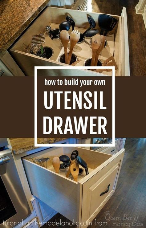 25+ Most Brilliant Utensil Organizer Ideas for Counter or Drawer | momooze | #utensils #organizer #utensilorganizer #kitchen Utensils Organization Ideas, Homestead Cottage, Utensil Drawer Organizer, Drawer Inspiration, Kitchen Utensil Drawer, Deep Drawer Organization, Diy Utensils, Utensil Drawer Organization, Best Kitchen Faucets