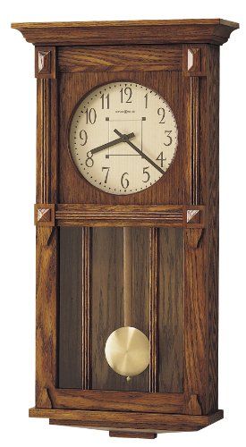 Howard Miller 620185 Ashbee II Wall Clock >>> You can get more details by clicking on the image. Chiming Wall Clocks, Howard Miller Wall Clock, Wall Clock Simple, Traditional Wall Clocks, Quartz Wall, Pendulum Wall Clock, Mission Oak, Simple Wall Decor, Howard Miller