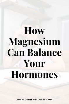 Best Magnesium, Hormonal Health, Balance Your Hormones, Magnesium Benefits, Home Health Remedies, Thyroid Health, Hormone Health, Natural Health Remedies, Back To Nature