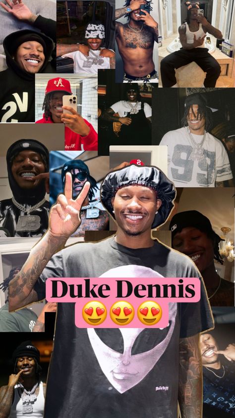 Duke Dennis Hug Example, Duke Dennis Wallpaper, Hip Hop Aesthetic Wallpaper, Fine Rappers, Funny Truth Or Dare, Duke Dennis, Funny Celebrity Pics, Attractive Black Men, Drake Photos