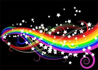 Sence Style, Stars On Black Background, Facebook Cover Photos Inspirational, Stars Designs, 2000s Wallpaper, March Of Dimes, Scene Aesthetic, Rainbow Stars, Frutiger Aero