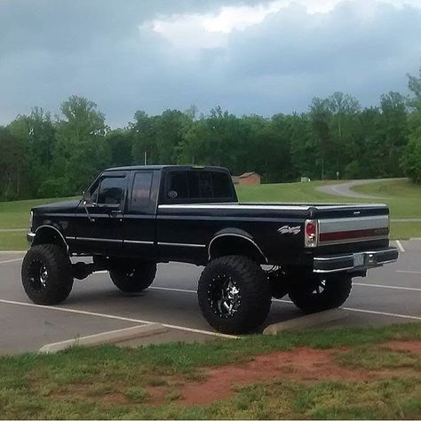 Black Obs Ford 7.3, Ford Obs 7.3, Ford Obs, Stolen Car, Obs Truck, Country Trucks, Custom Truck Beds, Ford Diesel, Ford Powerstroke