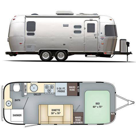 Airstream Layout, Airstream International, Airstream Caravans, Airstream Travel Trailers, Airstream Campers, Airstream Remodel, Airstream Interior, Luxury Motorhomes, Airstream Renovation