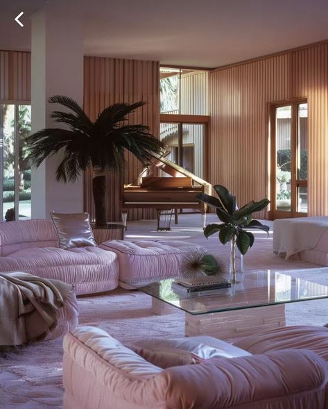 Art Deco Interior 80s, 90s California House, 80s Beach House, 80s Post Modern Interior Design, 80s Home Interior, 80s Luxury Aesthetic, 80s Luxury Interior, 80s Modern Home Decor, 80s Home Aesthetic