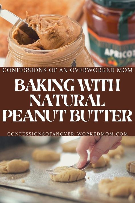 Peanut Butter Cookies Made With Natural Peanut Butter, Peanut Butter Cookies With Natural Pb, All Natural Peanut Butter Cookies, Peanut Butter Cookies With Natural Peanut Butter, Peanut Butter Cookies Made With Honey, Recipes With Natural Peanut Butter, Peanut Butter Cookies Natural Peanut Butter, Organic Peanut Butter Cookies, Peanut Butter Cookies Natural Pb