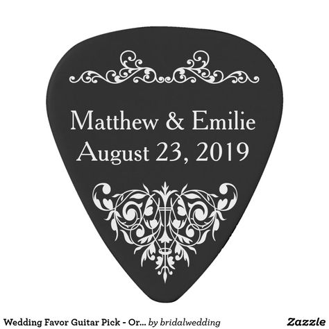 Wedding Shower Favors Diy, Heavy Metal Wedding, Guitar Wedding, Rocker Wedding, Concert Wedding, Metal Concert, Alt Wedding, Dark Wedding Theme, Honey Wedding Favors