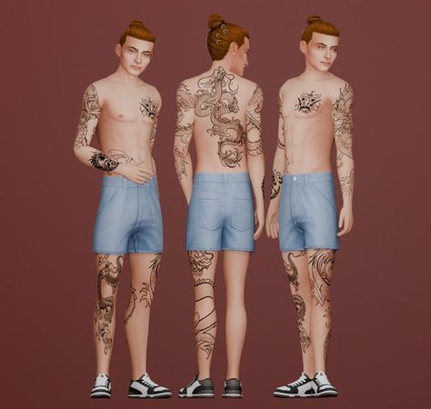 The Boy with the Dragon Tattoo | Patreon Sims 4 Cc Male Sleeve Tattoo, The Sims 4 Cc Dragon Tattoo, Sims 4 Cc Dragon Tattoo, Sims 4 Tattoo Cc Set, The Sims 4 Male Tattoo Cc, Ts4cc Tattoo, Sims 4 Dragon Tattoo, Tattoo Sims 4 Cc Male, Sims 4 Cc Tattoos Men