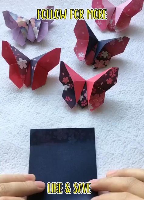 diy project at home - best diy projects for home - craft ideas home #craftideas #diy #craft #diyProjects Folding Origami, Instruções Origami, Cool Paper Crafts, Paper Craft Diy Projects, Diy Paper Crafts Decoration, Origami Crafts Diy, Diy Origami, Paper Crafts Origami, Flower Diy Crafts