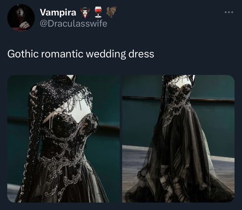 Alt Formal Outfits, Alt Formal, Bsd Genderbend, Villain Clothing, Goth Wedding Dresses, Goddess Outfit, Art Outfits, Clothing Aesthetic, Formal Outfits