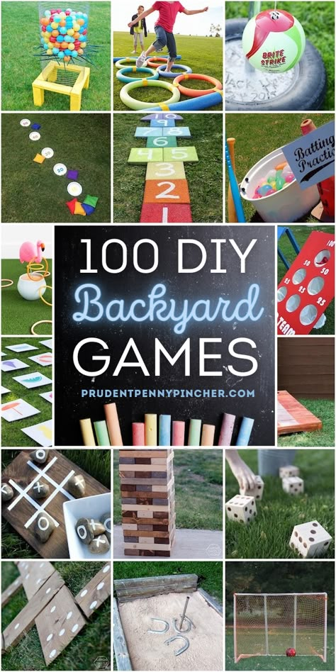 Backyard Games Kids, Uppfostra Barn, Diy Yard Games, Outside Games, Fun Outdoor Games, Backyard Diy, Family Fun Games, Yard Games, Backyard Games