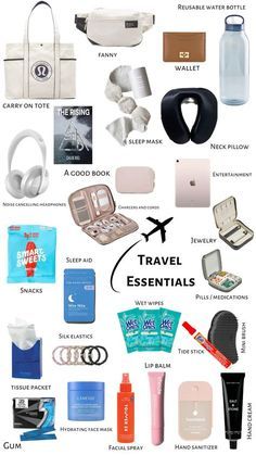 Airport Essentials, Trip Essentials Packing Lists, Road Trip Bag, Road Trip Kit, Packing Essentials List, Airplane Travel Essentials, Travel Packing Checklist, Trip Packing List, Road Trip Packing List