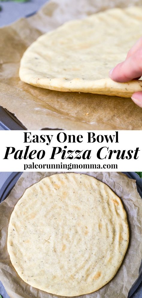 Paleo Pizza Crust, Pizza Craving, Paleo Running Momma, Paleo Pizza, Paleo Bread, Dairy Free Paleo, Paleo Baking, Craving Pizza, Gluten Free Pizza