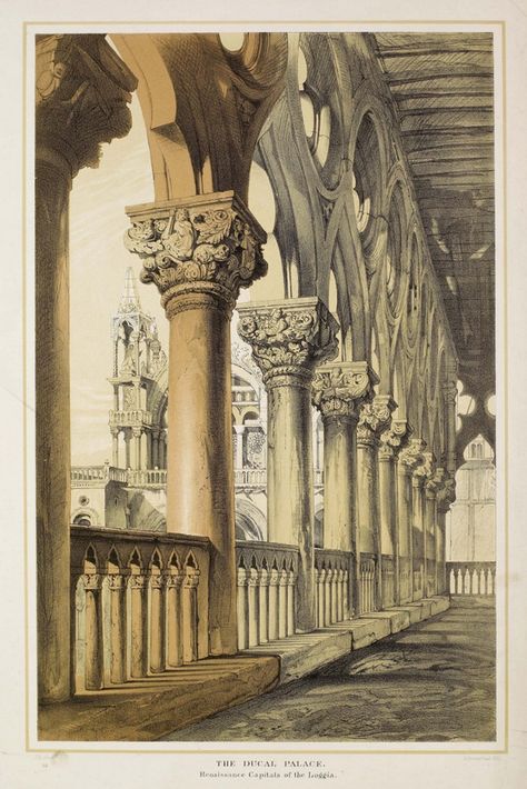 Gallery of 8 Architects Whose Names Became Architectural Styles - 6 John Ruskin, Old Building, Venice, Palace, Architecture, Building, Art